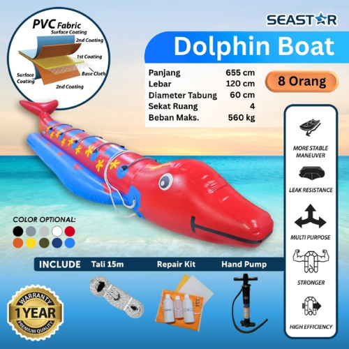 Dolphin Boat 8 Orang